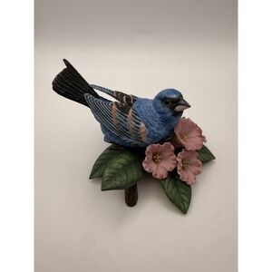 VINTAGE Lenox Blue Grosbeak Bird Fine Porcelain 1995